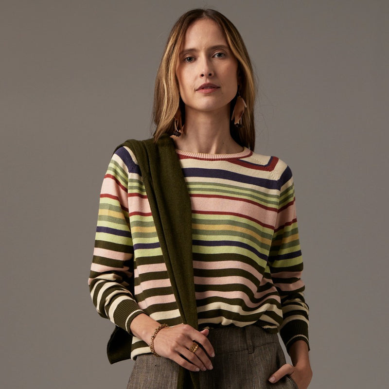 Sela Multi Stripe Knit