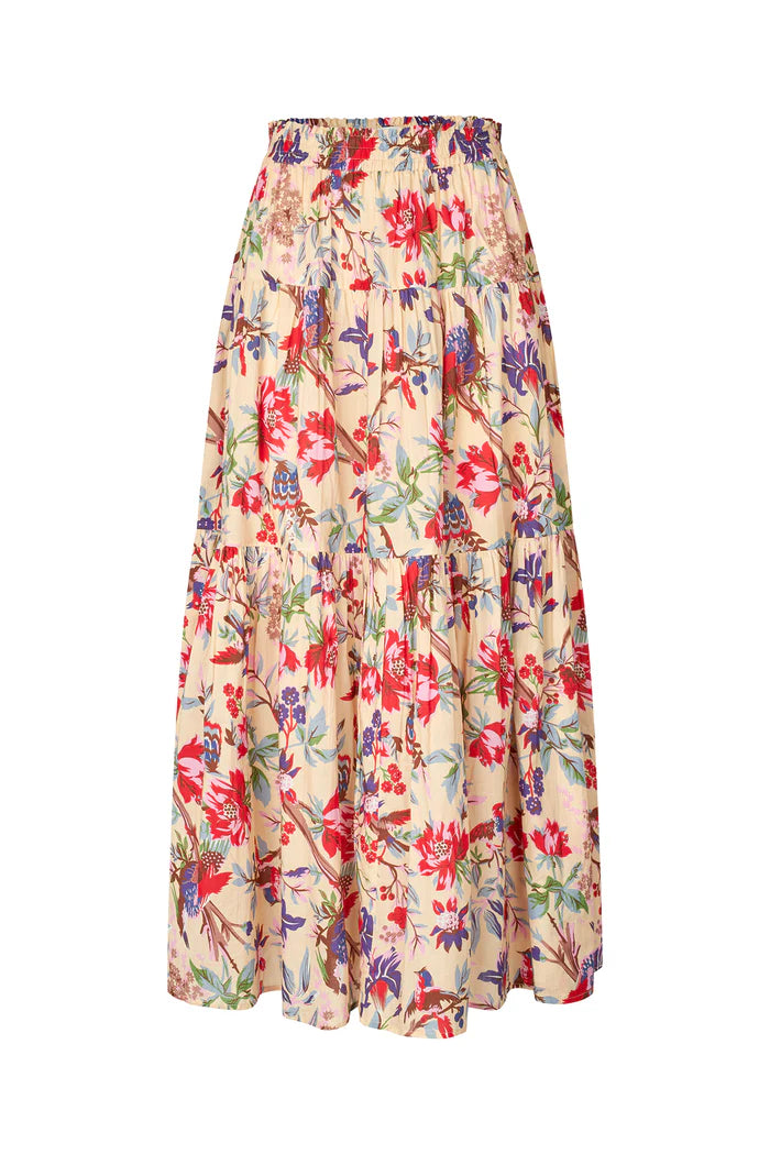 Sunset Maxi Skirt - Flower Print
