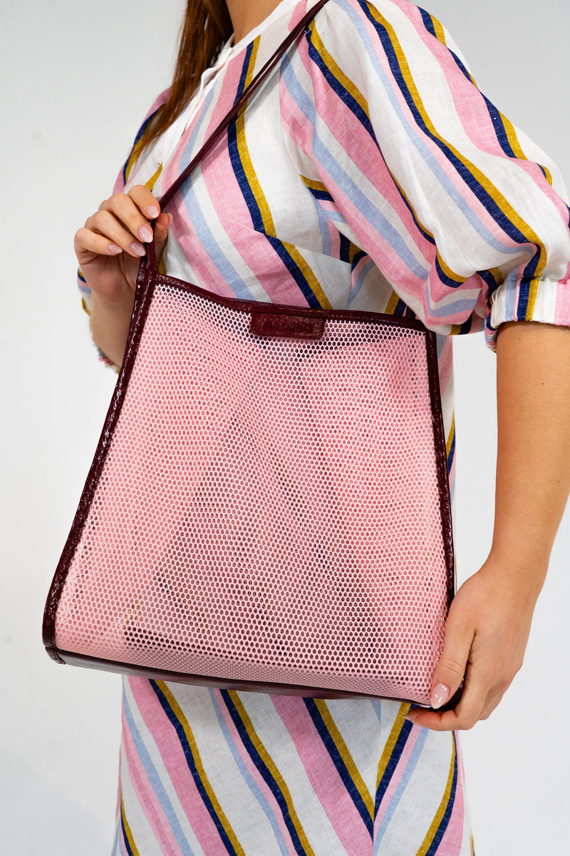 Zanzibar Bag - Blush Mesh