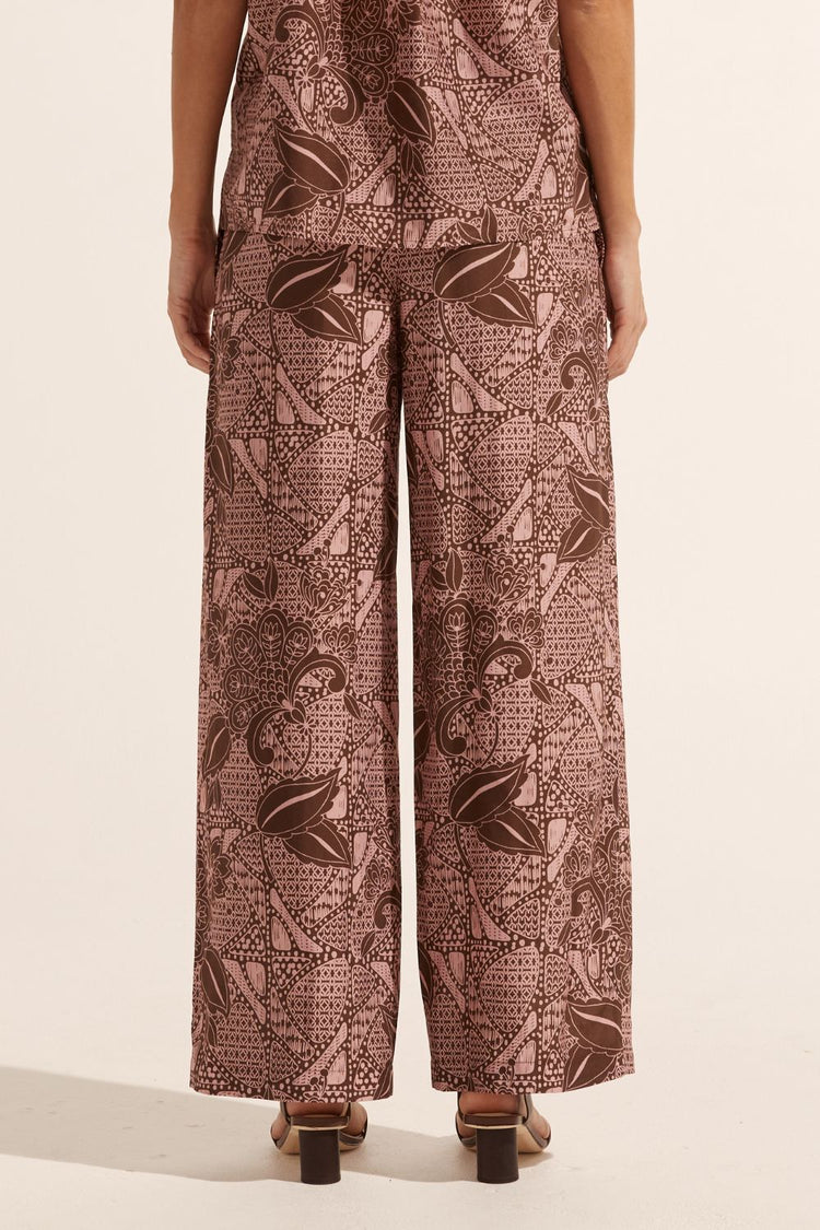 Breeze Pant - Cacao Batik