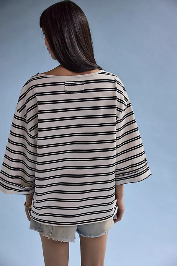 Cest La Vie Tee - Black Combo