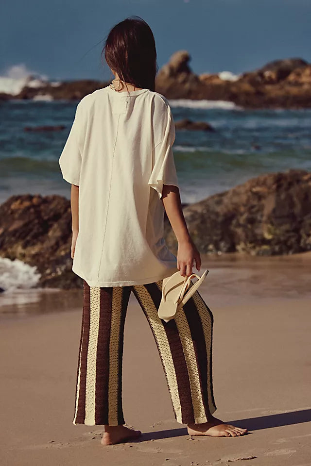 Shell Tee - Ivory Combo
