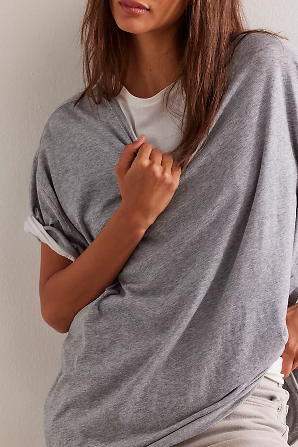 Nina Tee - Heather Grey