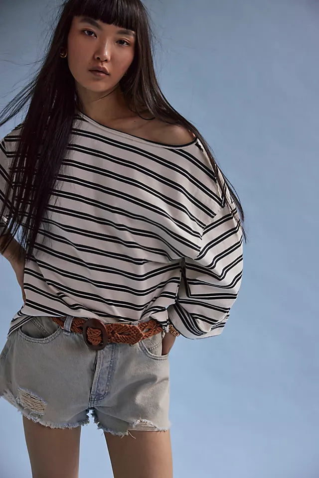 Cest La Vie Tee - Black Combo