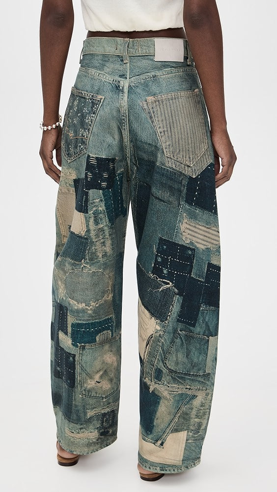 Illusions Printed Relaxed Jean