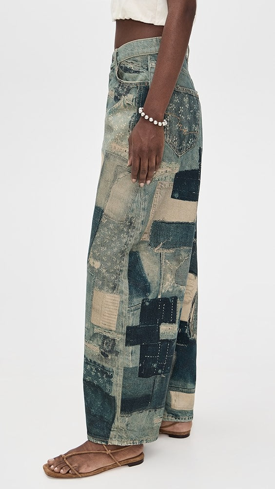 Illusions Printed Relaxed Jean