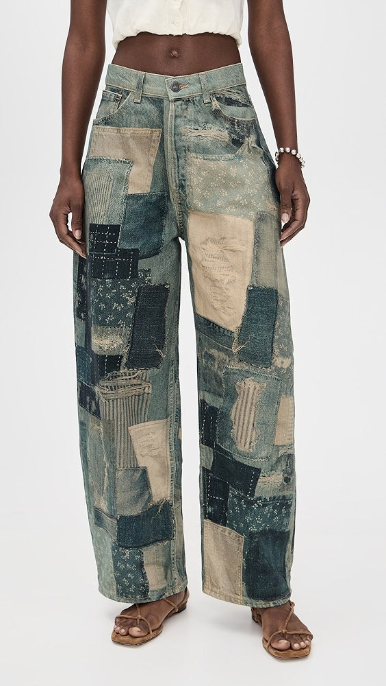 Illusions Printed Relaxed Jean
