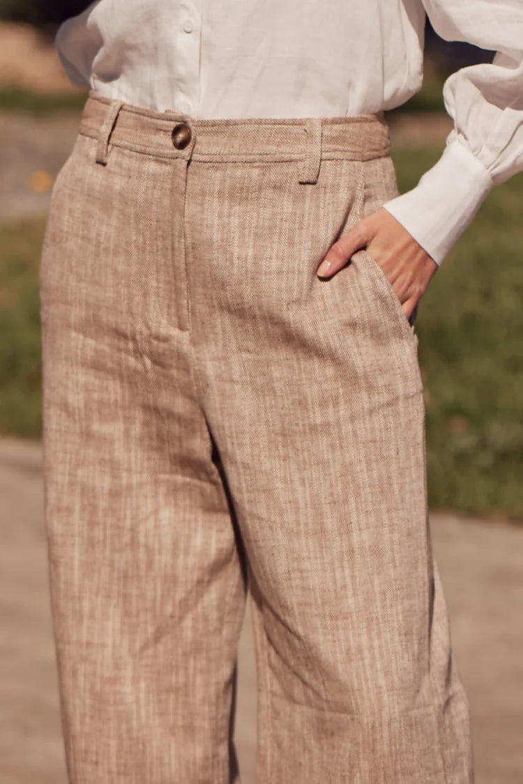 Herald Pant - caramel x-dye