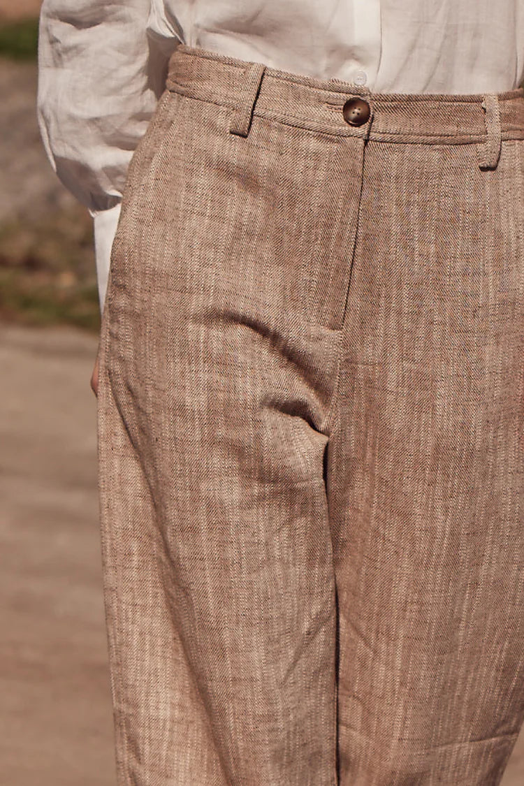 Herald Pant - caramel x-dye