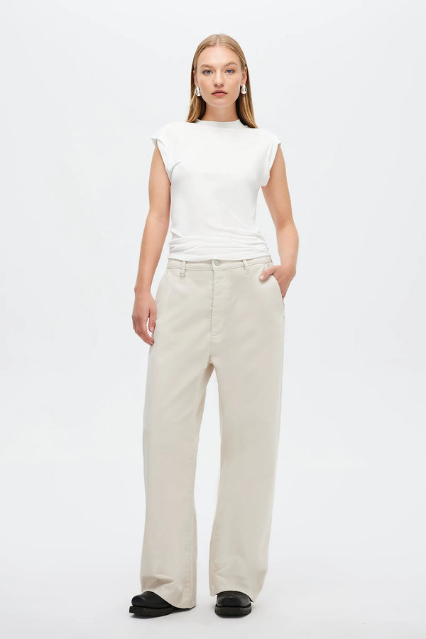 Yoko Baggy Pant - Bone