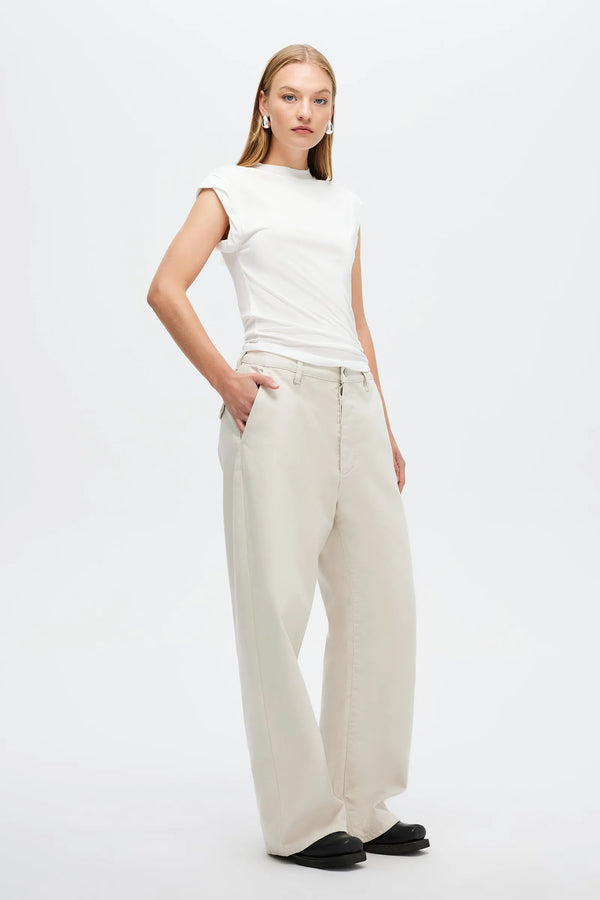 Yoko Baggy Pant - Bone