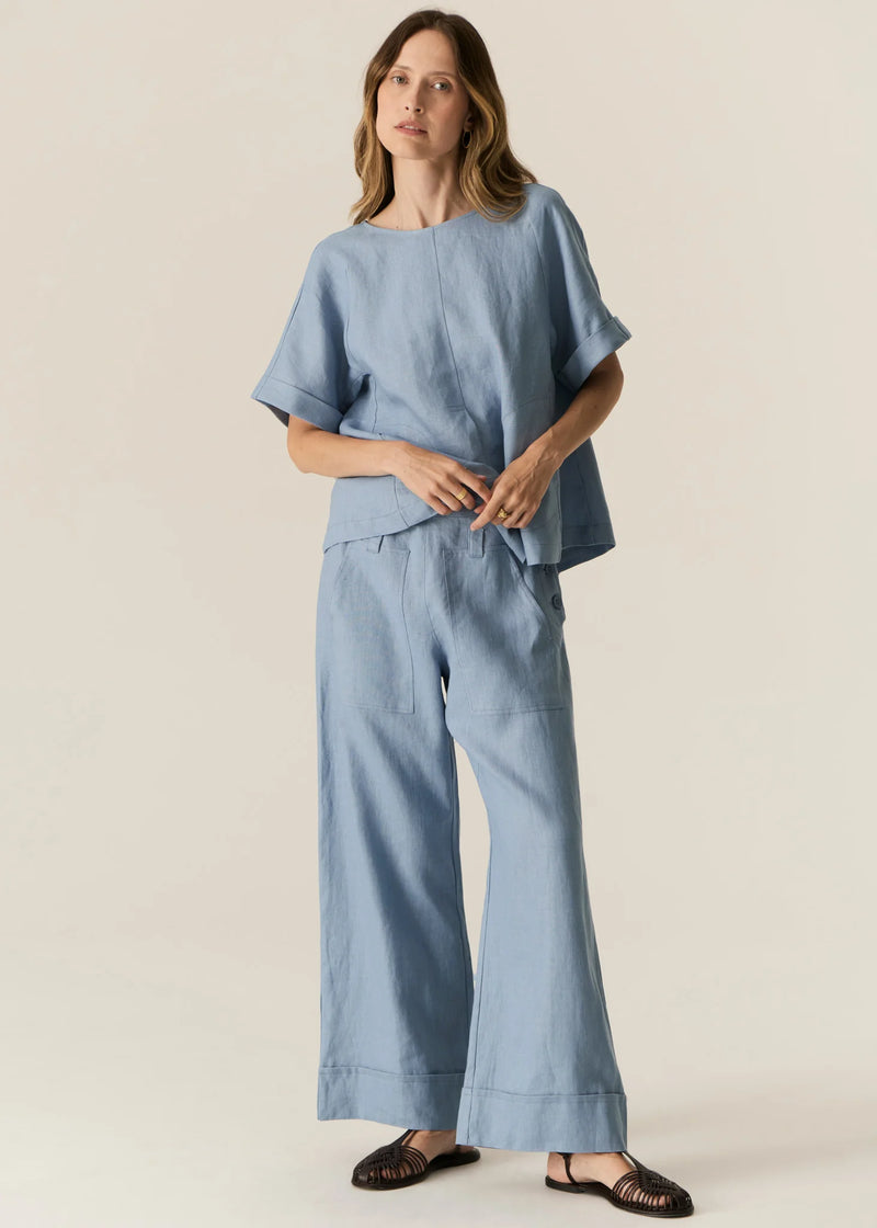 Saga Pant - Blue