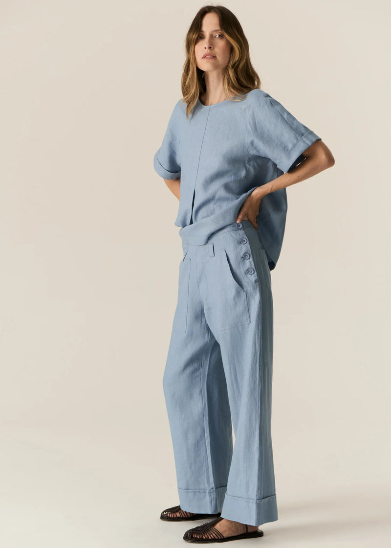 Saga Pant - Blue