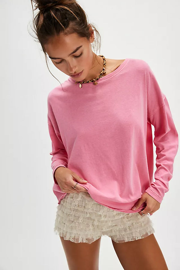 Nina Long Sleeve Tee - Flowering Ginger